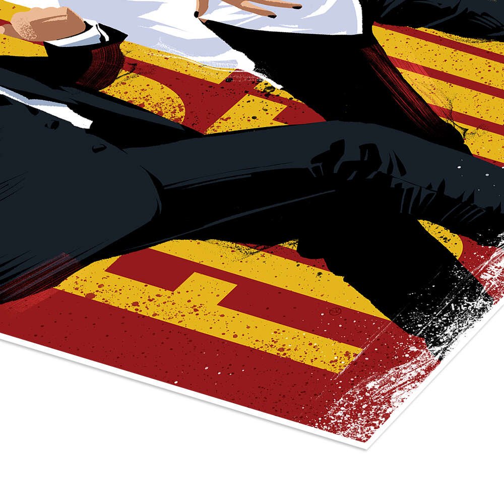 The Twist Contest: A Pop Art Pulp Fiction Movie Wall Art