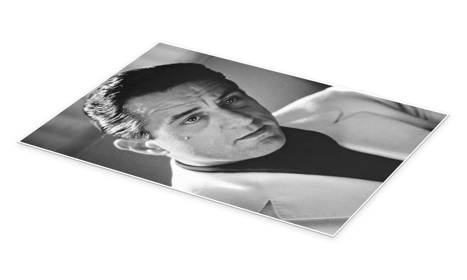 Ace in the Hole: A Vintage Casino Movie Wall Art Portrait