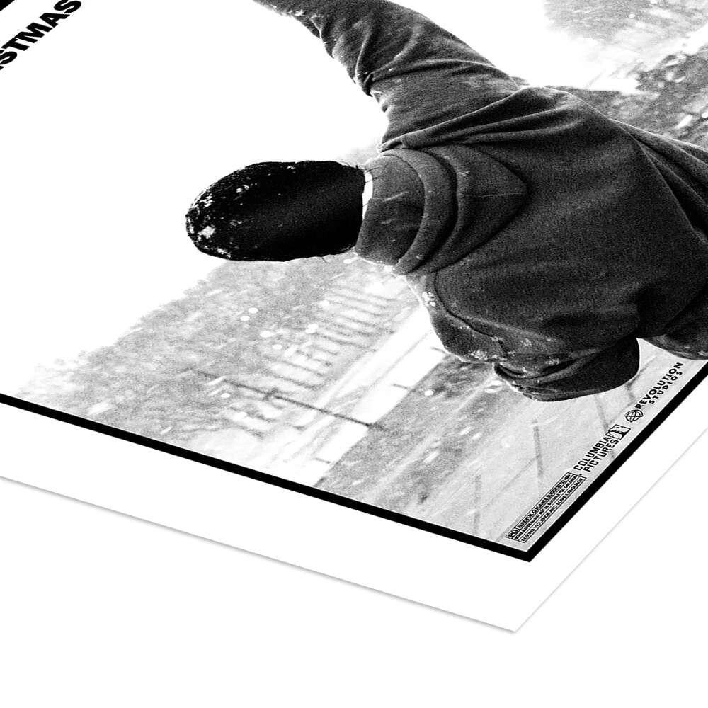 It Ain't Over: A Minimalist Rocky Balboa Movie Wall Art