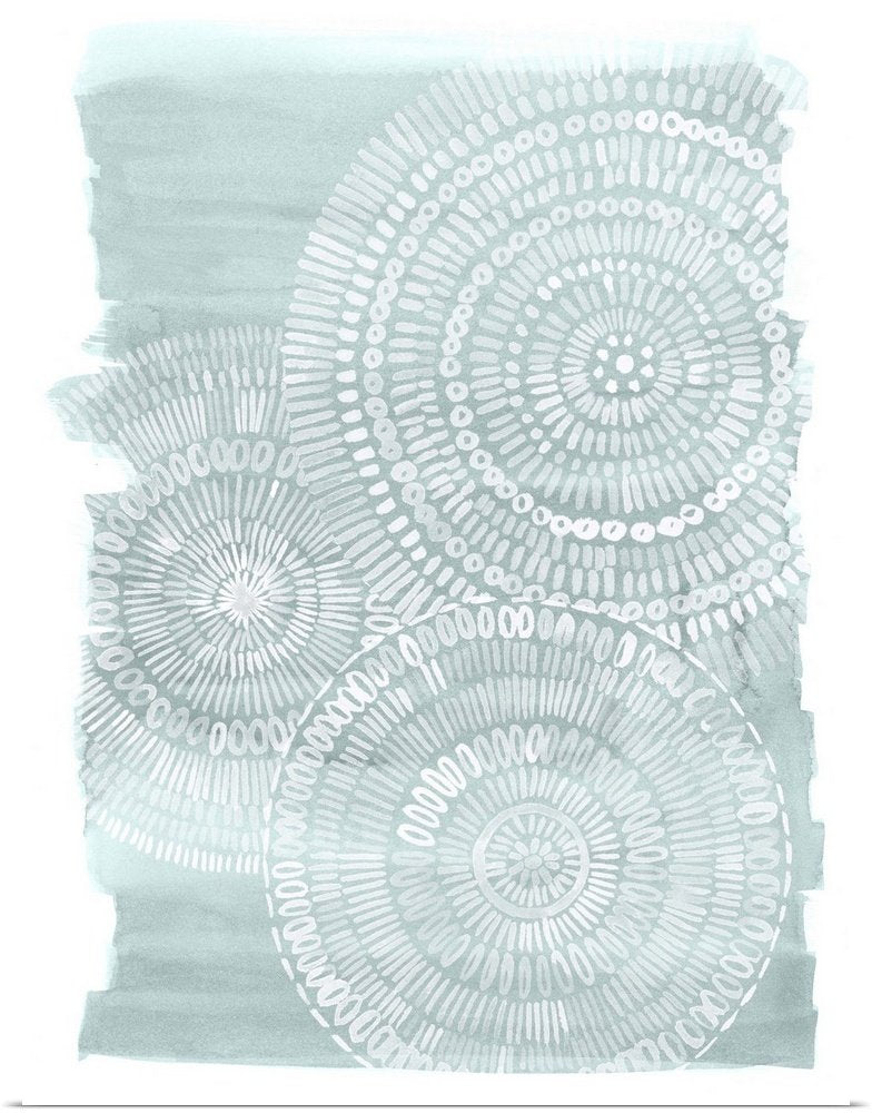 Abstract Bedroom Wall Art - Woven Tranquility Zen Canvas