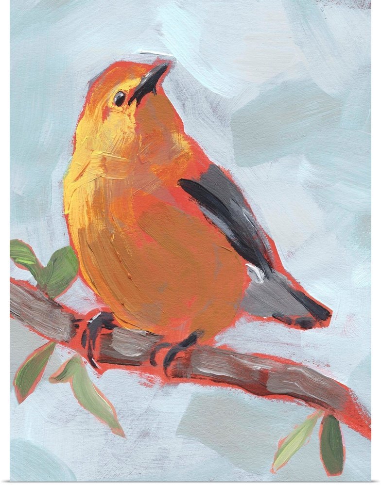 Morning Melody: A Farmhouse Animal Bedroom Wall Art Painting