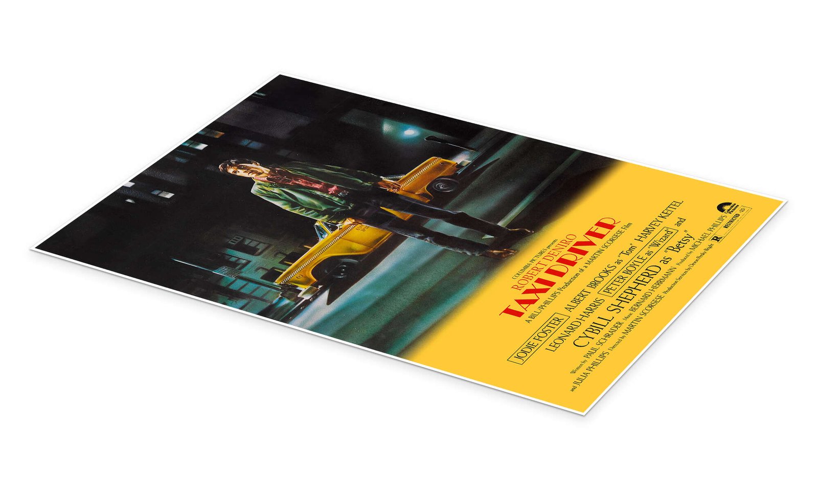 God's Lonely Man: A Vintage Taxi Driver Movie Wall Art