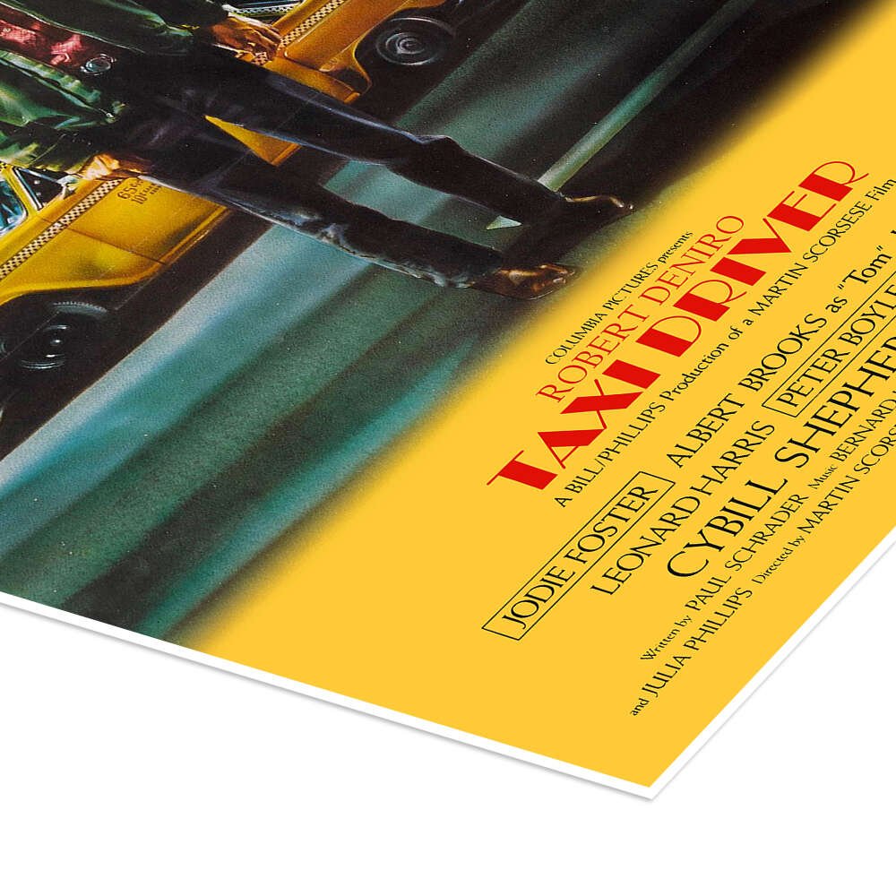 God's Lonely Man: A Vintage Taxi Driver Movie Wall Art