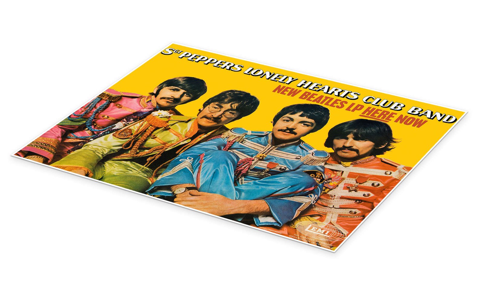 The Beatles Poster - Sgt. Pepper's Vintage Music Art