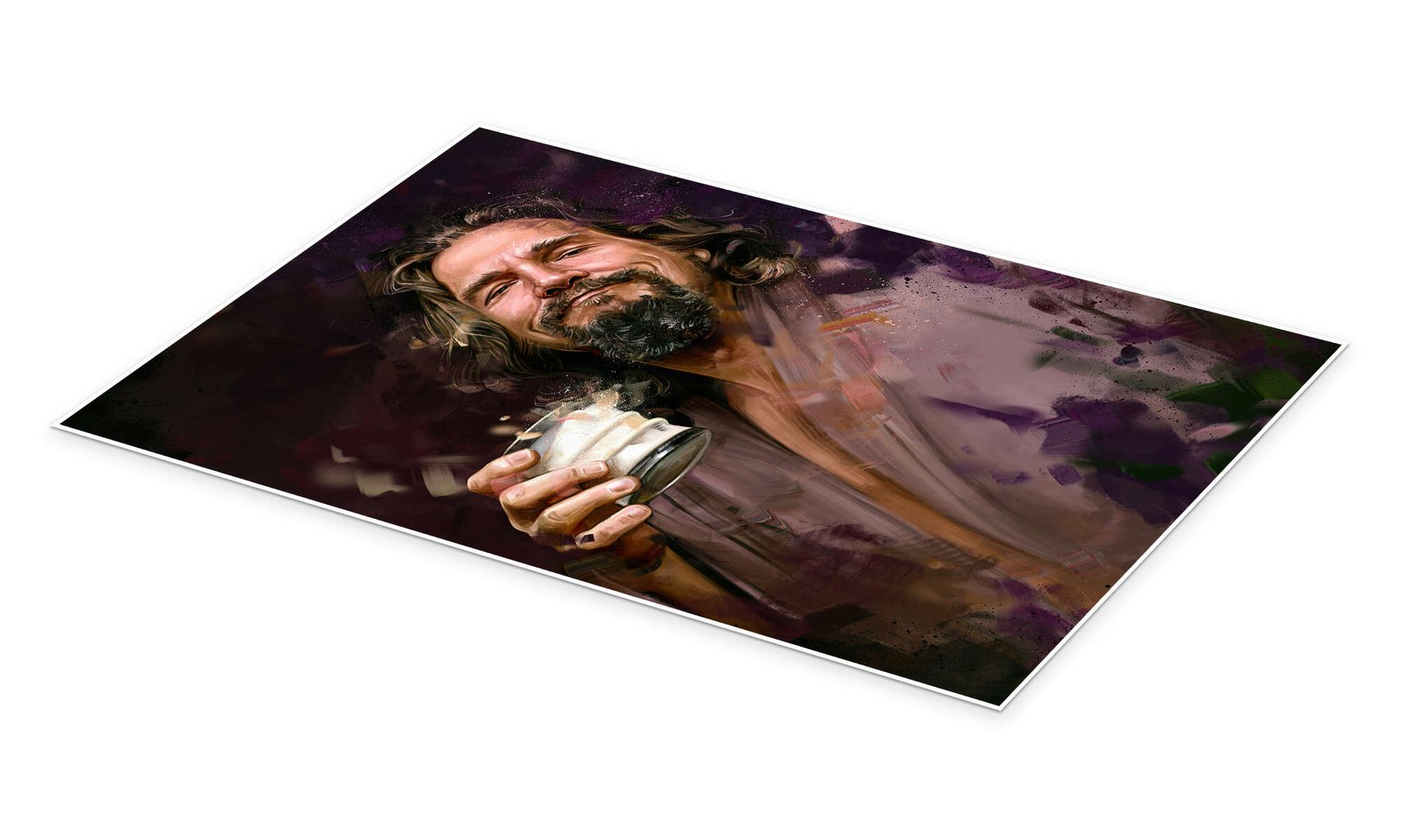 The Dude Abides: An Iconic Pop Art Big Lebowski Movie Wall Art