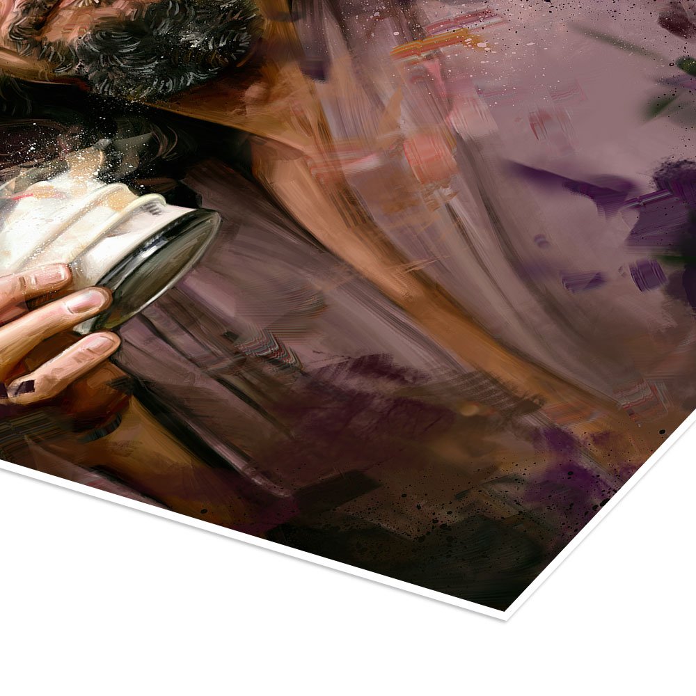 The Dude Abides: An Iconic Pop Art Big Lebowski Movie Wall Art