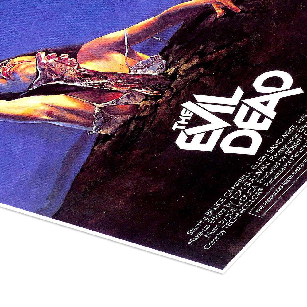 Join Us: An Iconic Vintage Evil Dead Horror Movie Poster Wall Art