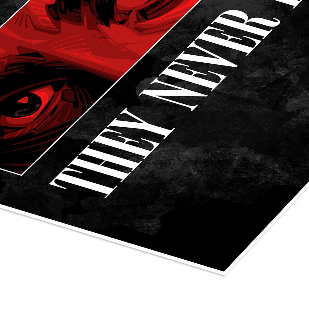 The Eyes Chico: An Iconic Minimalist Scarface Movie Quote Wall Art