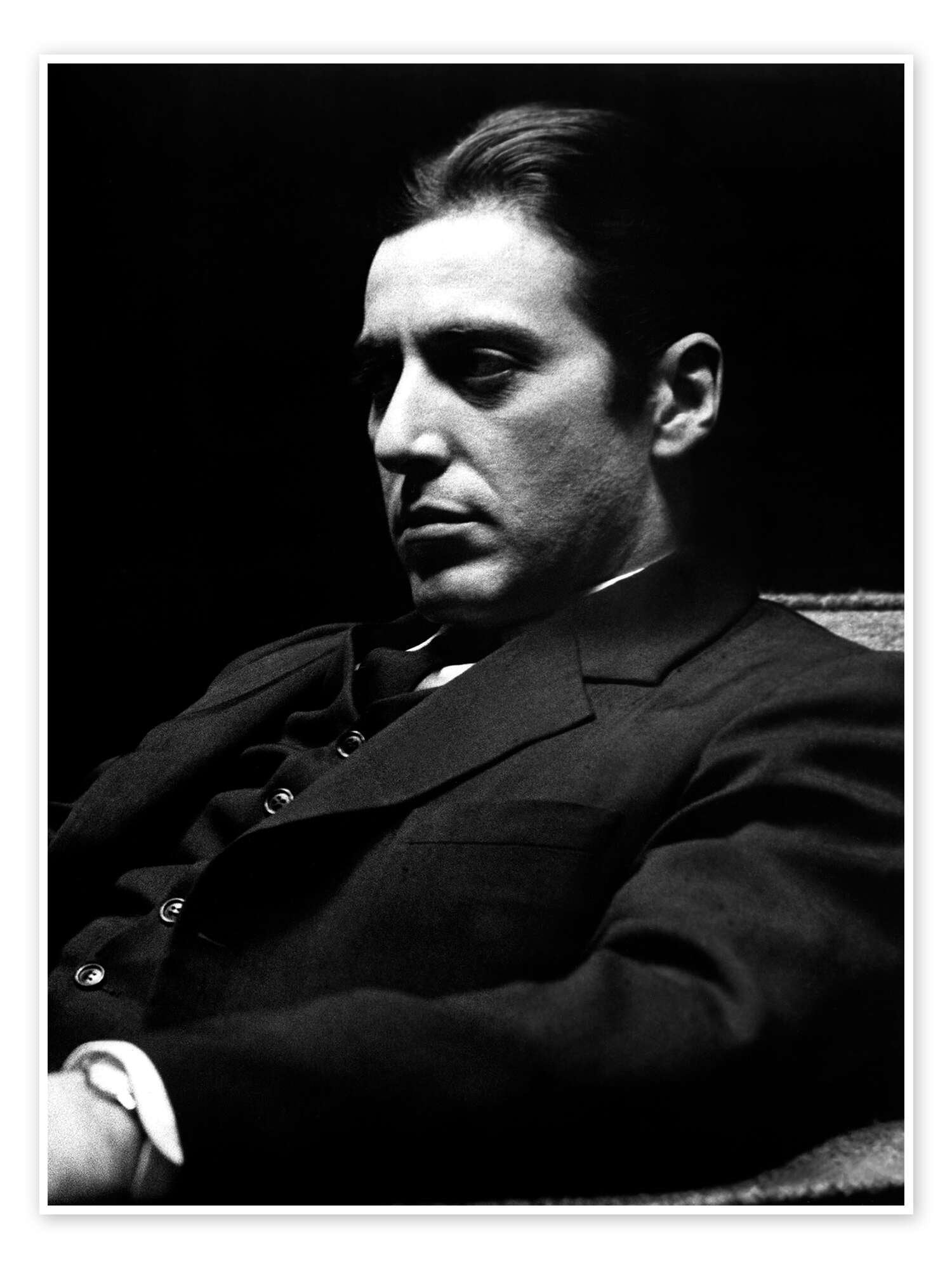 The Weight of Command: An Iconic Vintage Godfather Wall Art Print