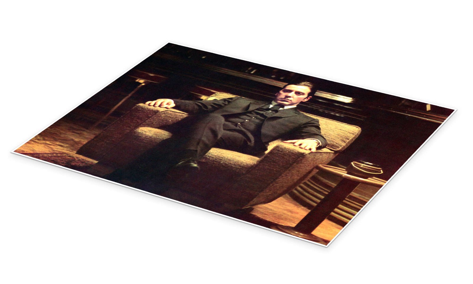 The New Don: An Iconic Vintage Godfather Movie Wall Art Print