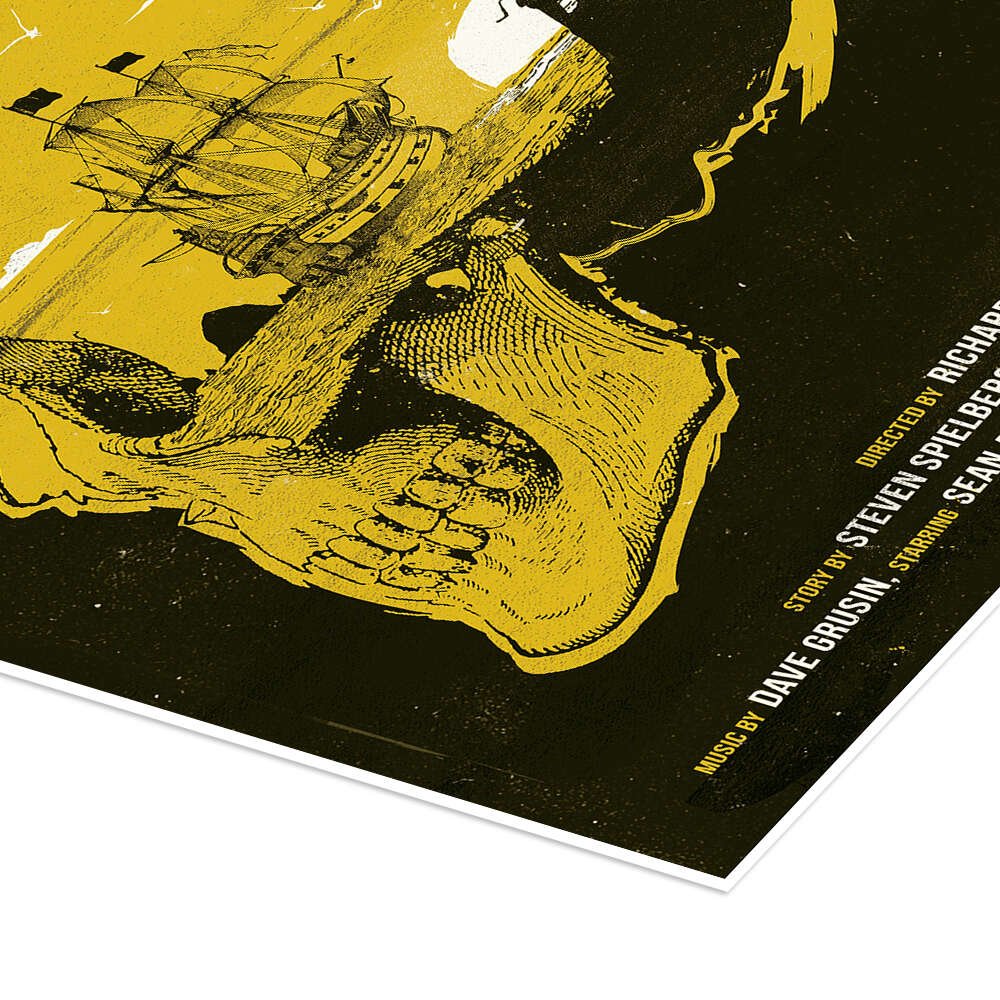 The Goonies Never Say Die: An Iconic Vintage Adventure Movie Poster