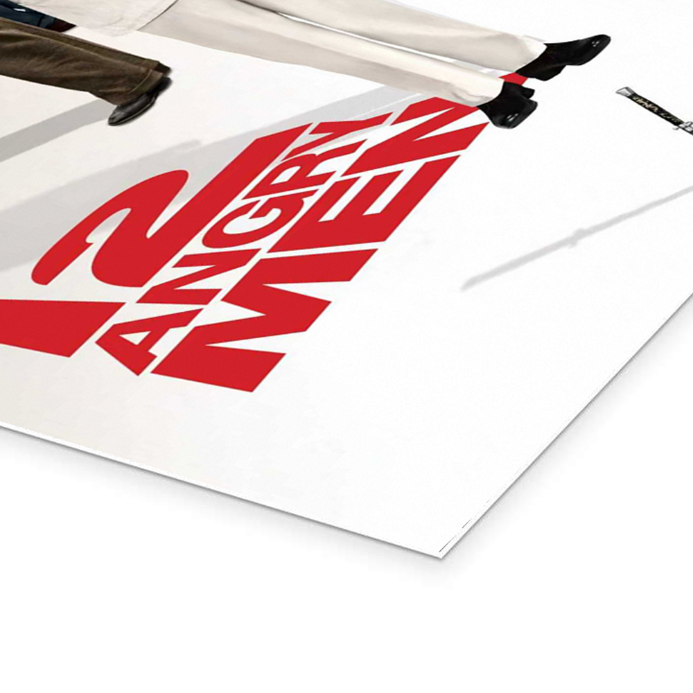 12 Angry Men Poster - Reasonable Doubt Modern Art