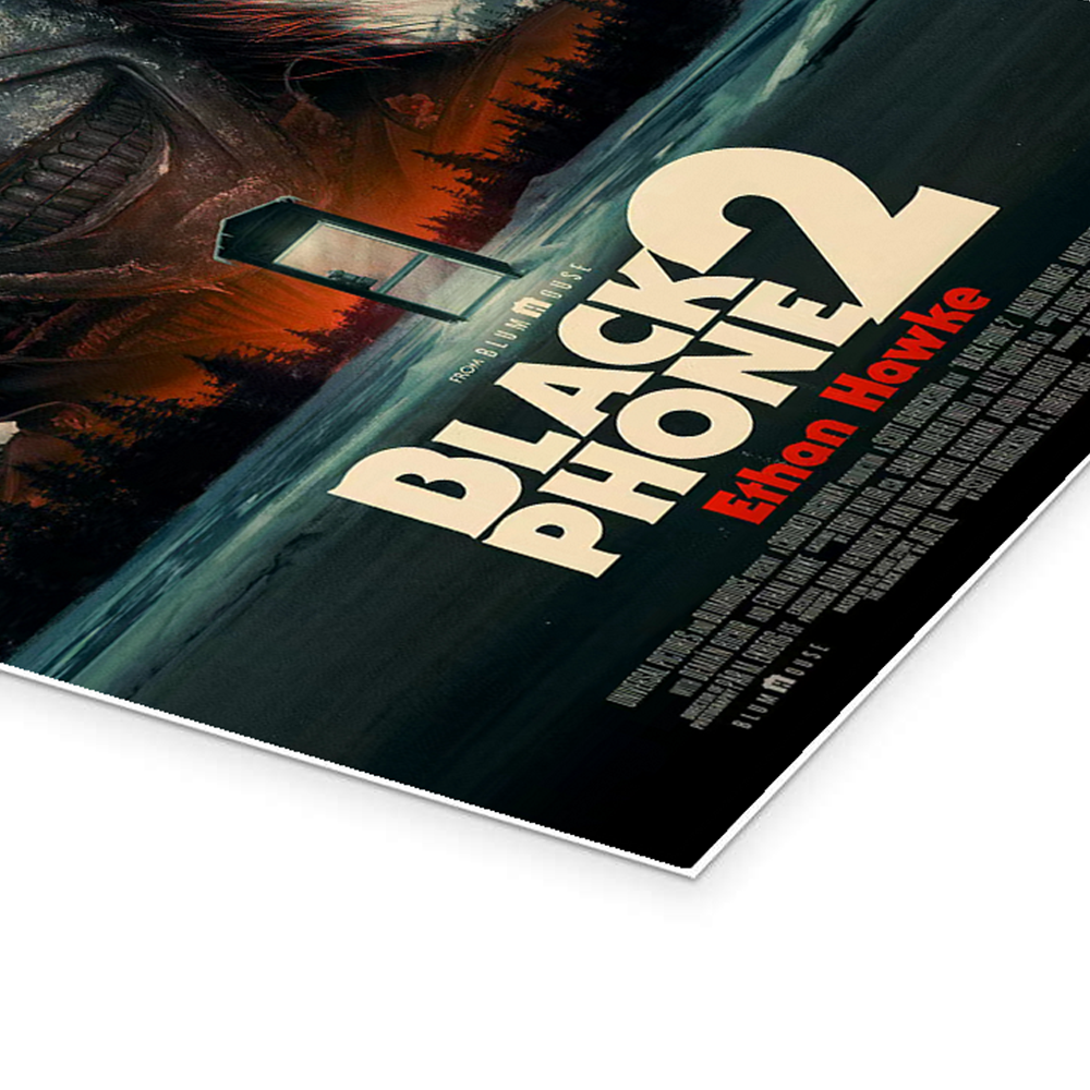 Black Phone 2 Poster - Secret Behind the Mask Art