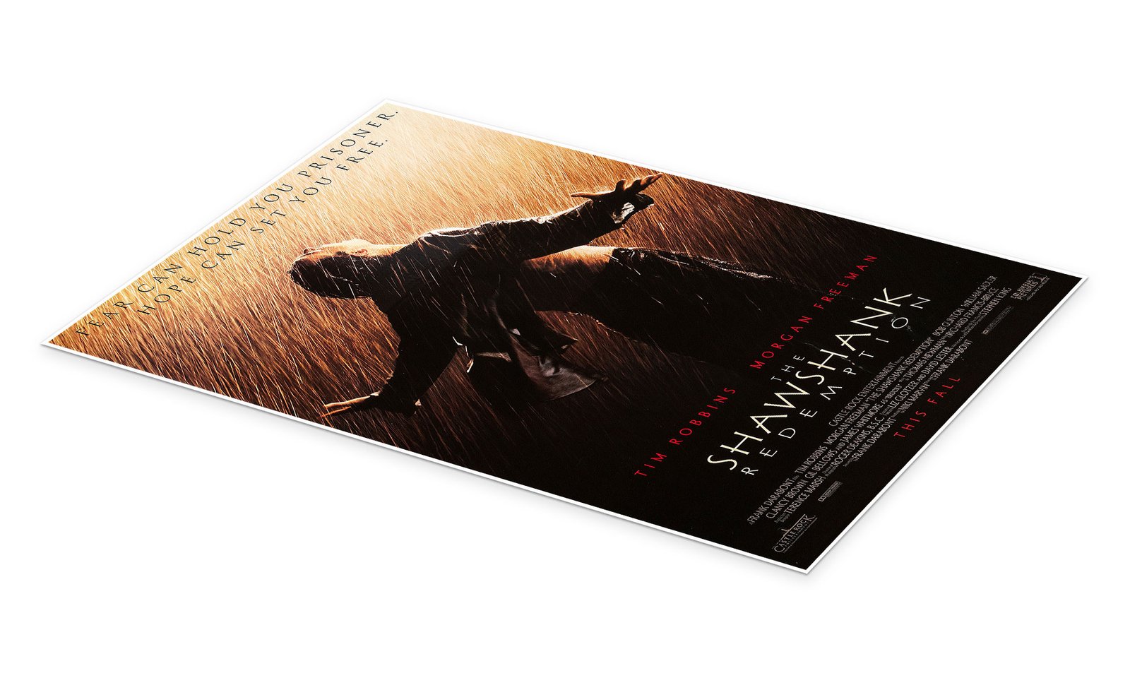 The Shawshank Redemption: An Iconic Vintage Movie Poster Wall Art