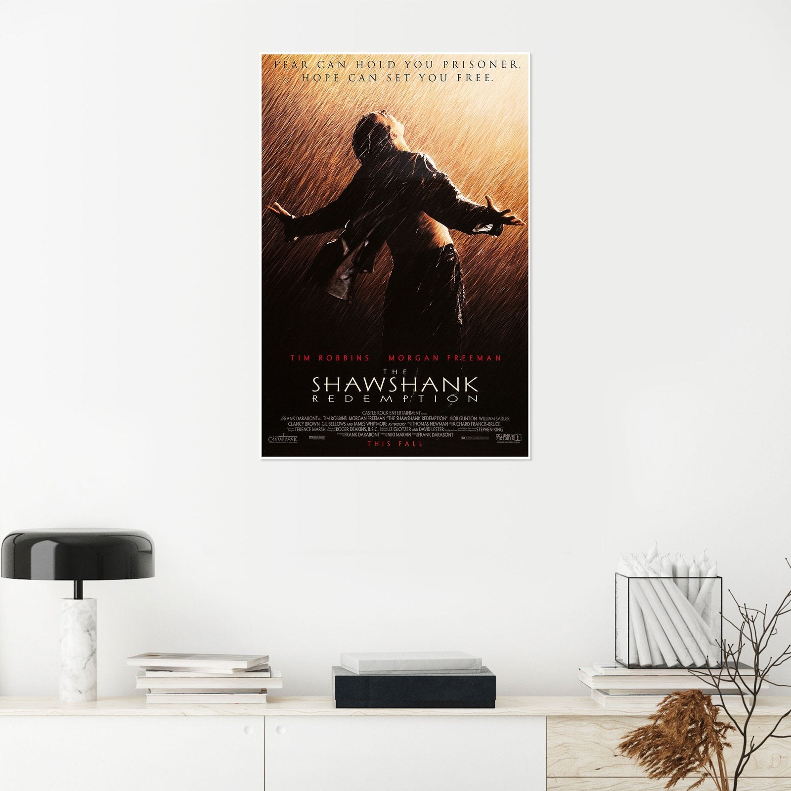 The Shawshank Redemption: An Iconic Vintage Movie Poster Wall Art