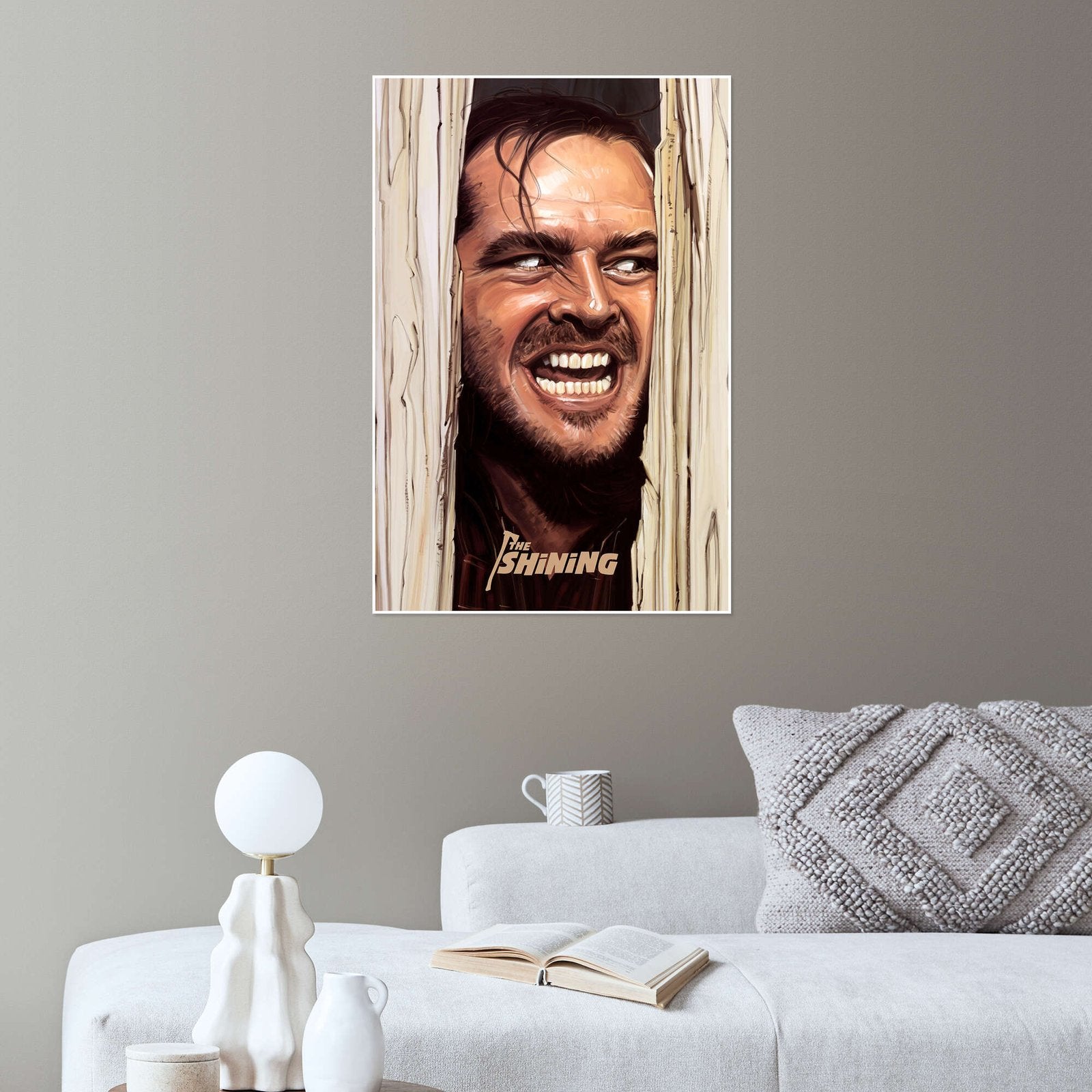 Here's Johnny!: An Iconic Shining Pop Art Horror Movie Wall Art