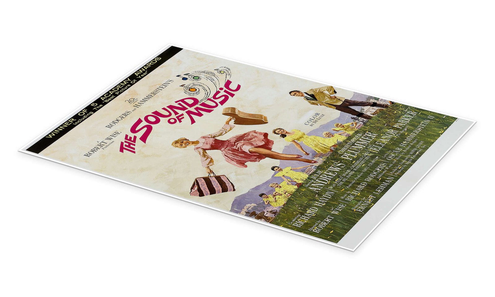 The Sound of Music: An Iconic Vintage Best Picture Movie Poster