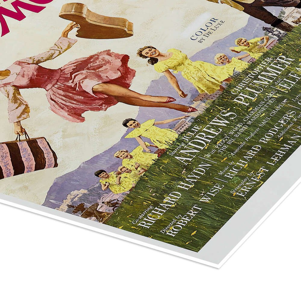 The Sound of Music: An Iconic Vintage Best Picture Movie Poster