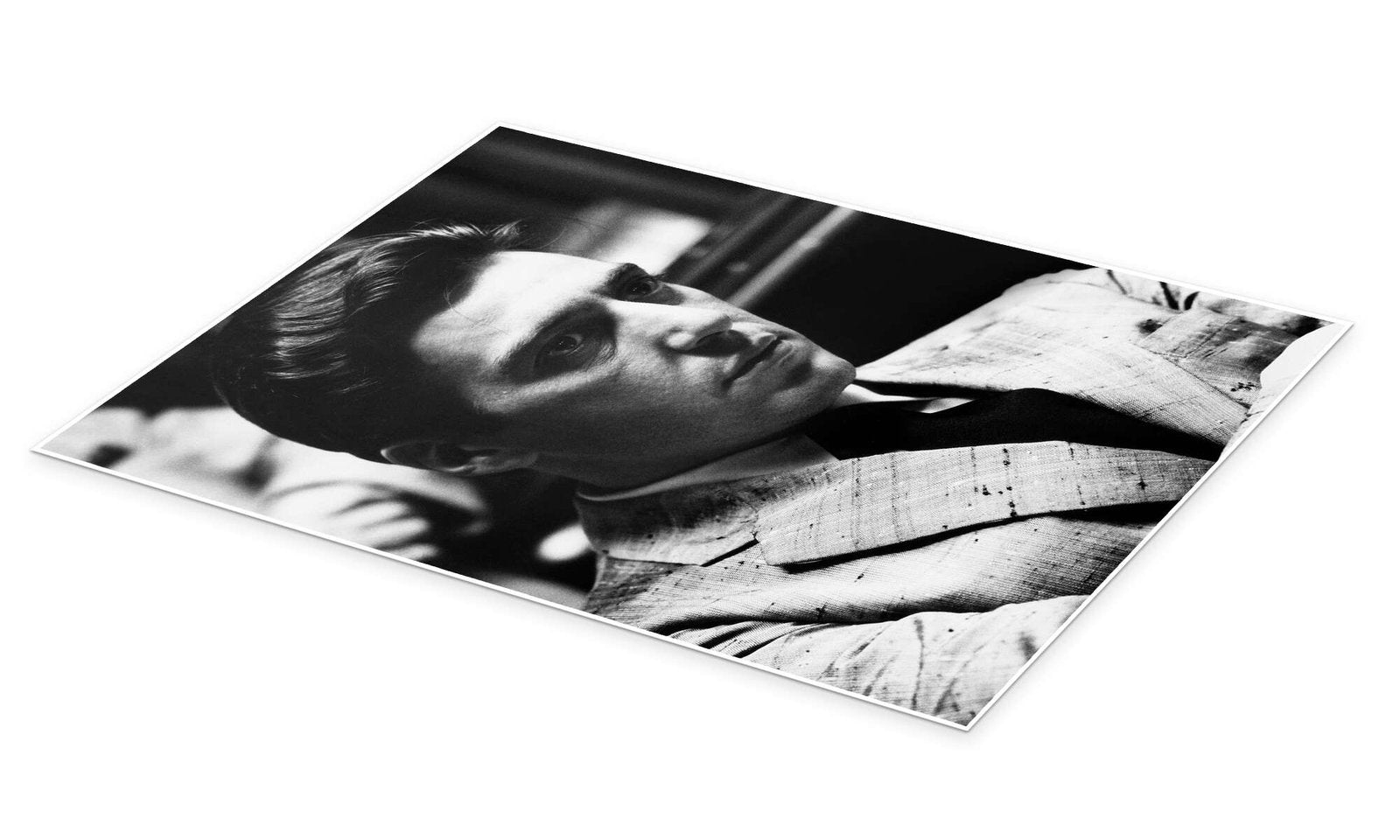 The Don's Gaze: An Iconic Vintage Godfather Movie Wall Art Print