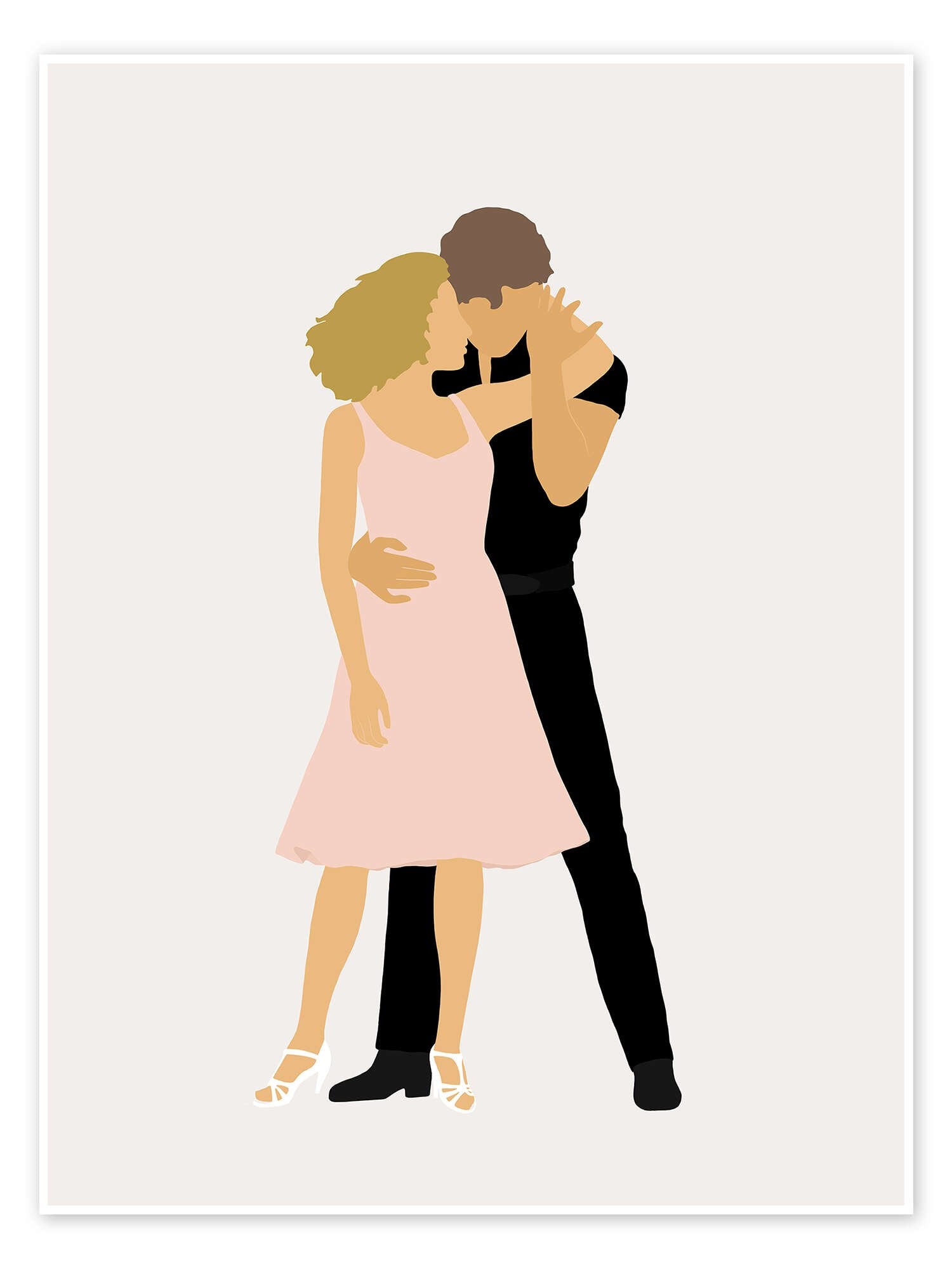 Time of My Life: An Iconic Minimalist Dirty Dancing Movie Poster