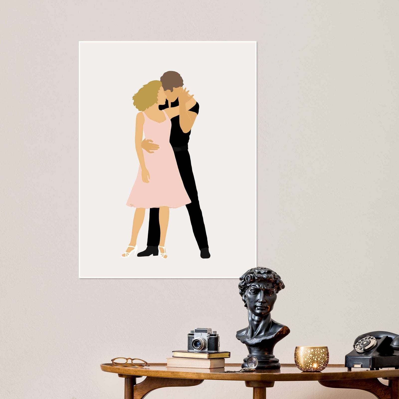 Time of My Life: An Iconic Minimalist Dirty Dancing Movie Poster
