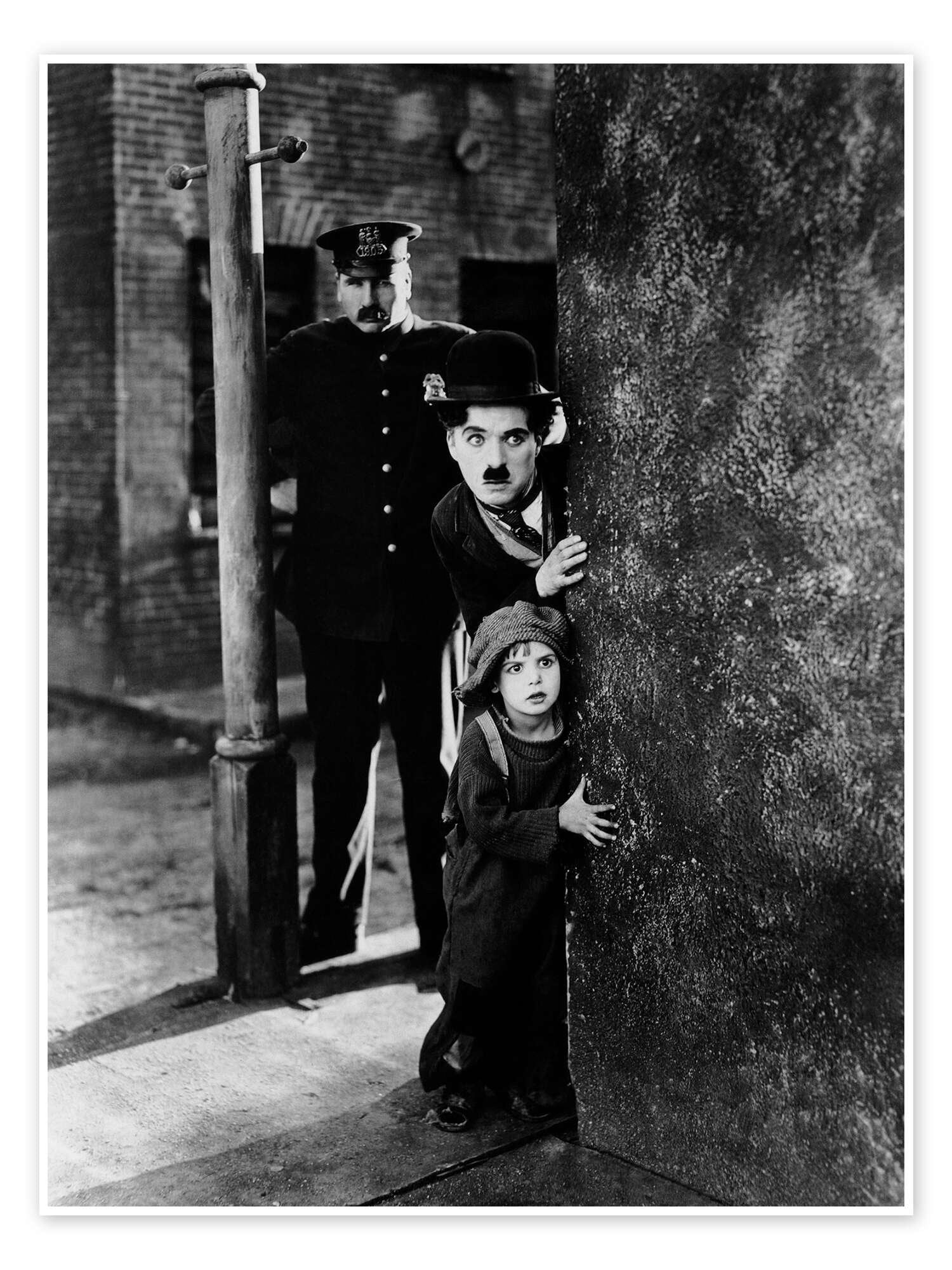 Partners in Crime: An Iconic Vintage Charlie Chaplin Movie Wall Art
