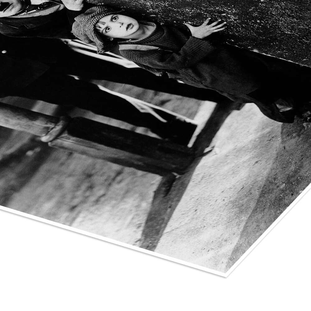 Partners in Crime: An Iconic Vintage Charlie Chaplin Movie Wall Art