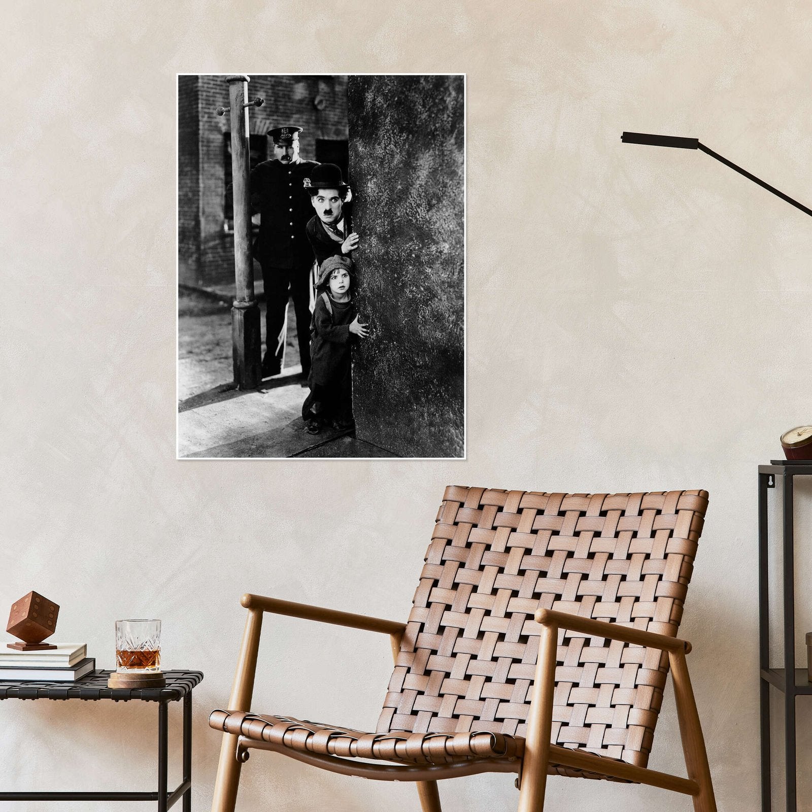 Partners in Crime: An Iconic Vintage Charlie Chaplin Movie Wall Art