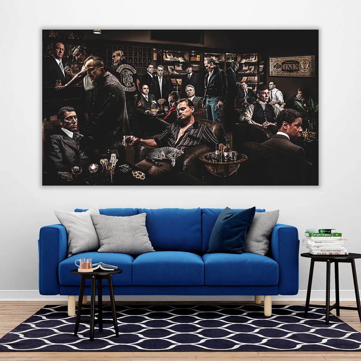 The Gentlemen's Club: An Epic Pop Art Movie Wall Art Collage