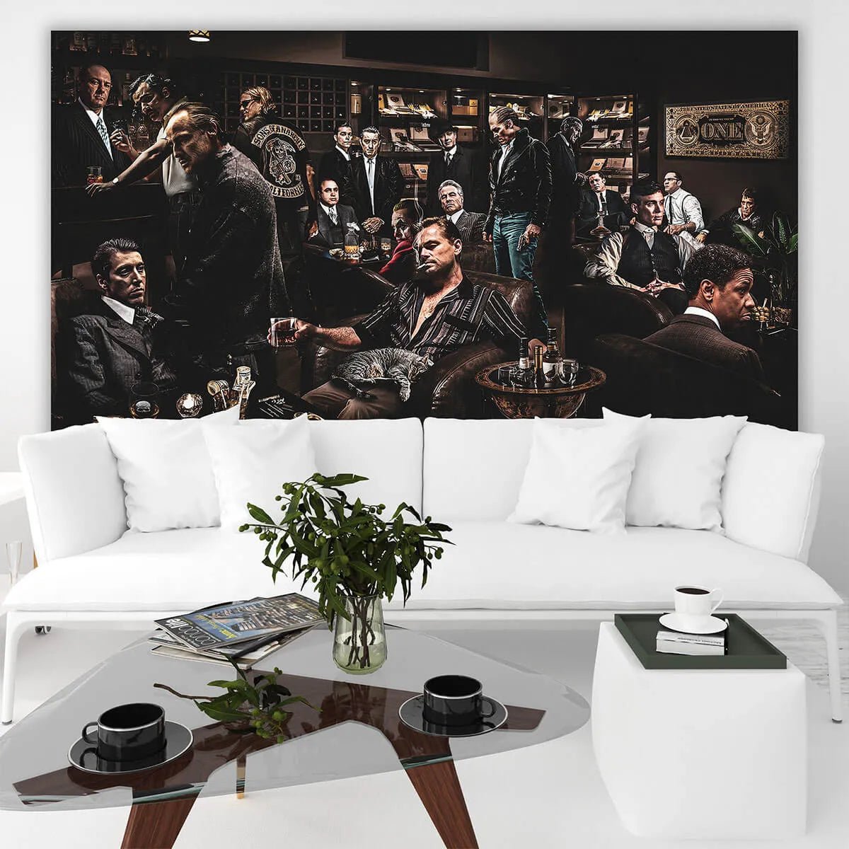 The Gentlemen's Club: An Epic Pop Art Movie Wall Art Collage