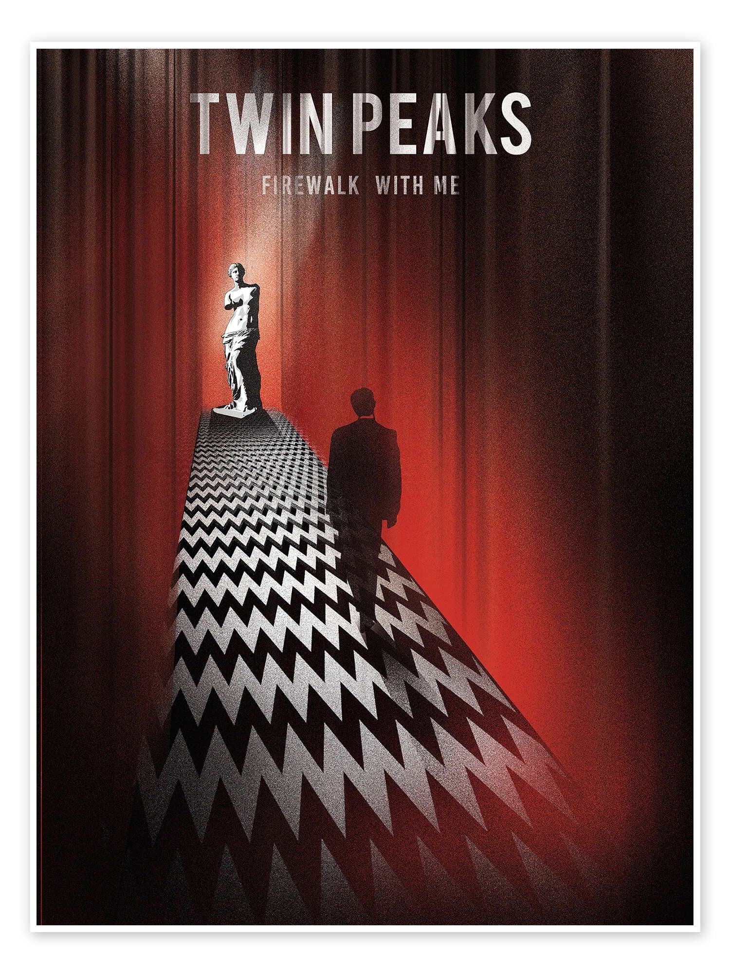 Fire Walk With Me: An Iconic Minimalist Twin Peaks Movie Poster