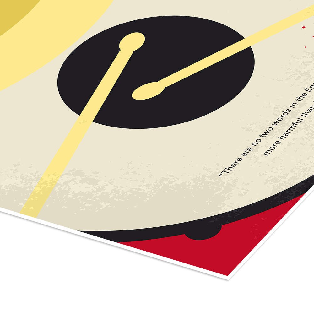 Whiplash Movie Poster - Minimalist Music Wall Art