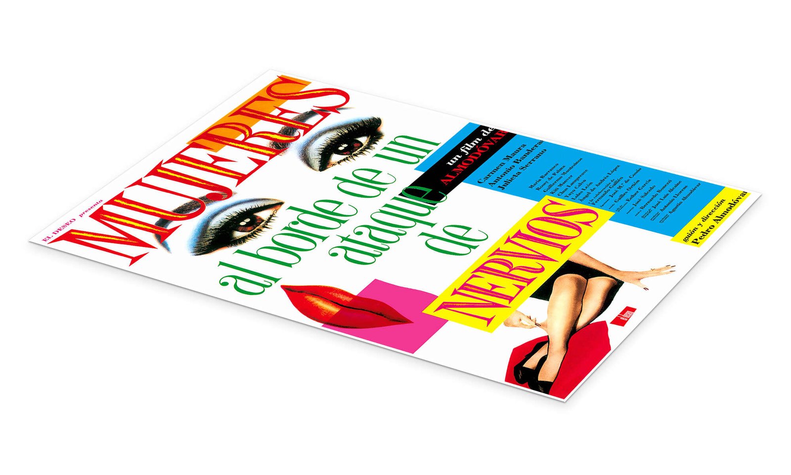 Almodovar Movie Poster - Women on the Verge Pop Art Print