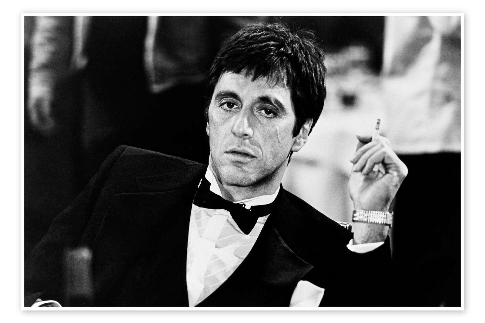 The King's Paranoia: An Iconic Vintage Scarface Movie Wall Art