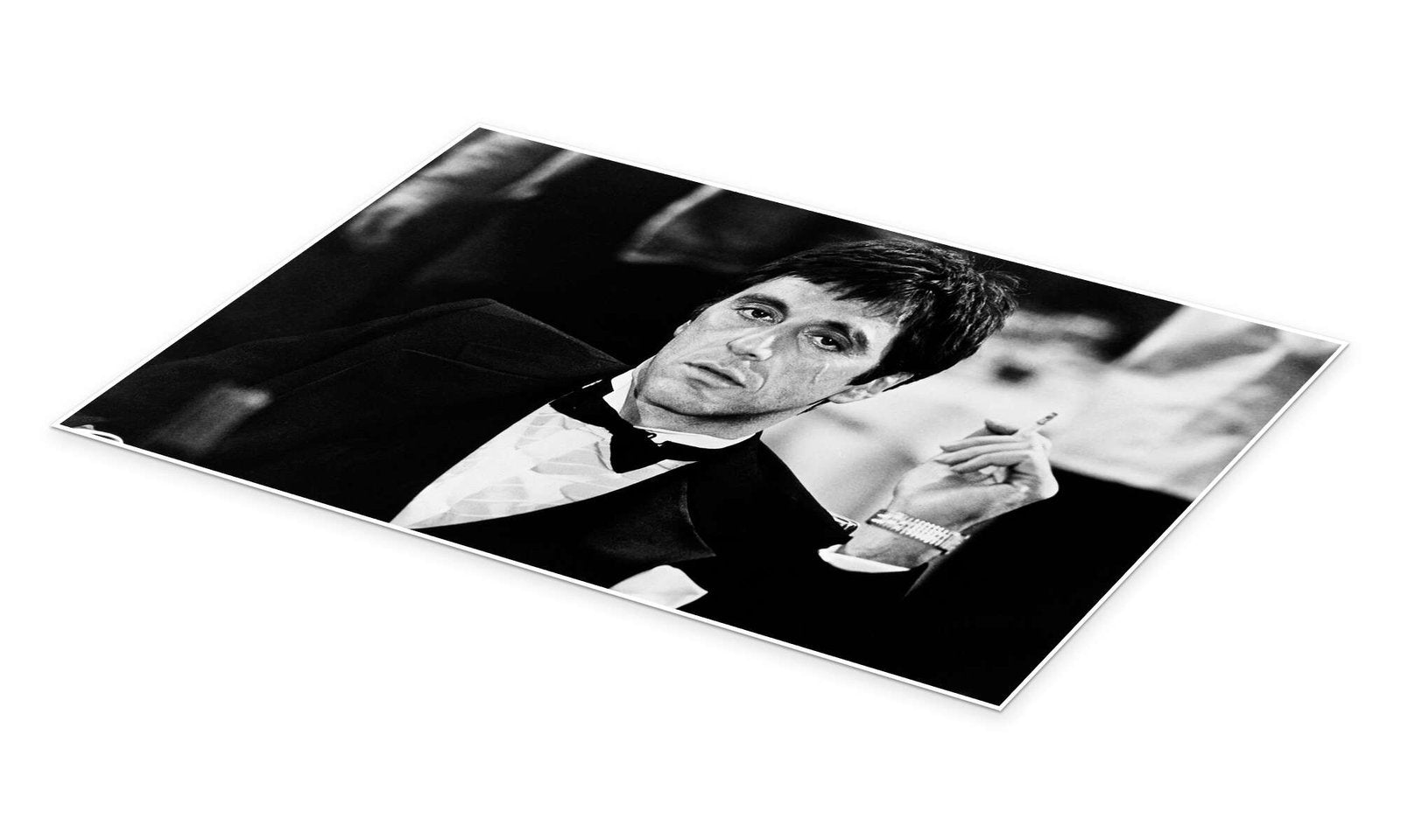 The King's Paranoia: An Iconic Vintage Scarface Movie Wall Art