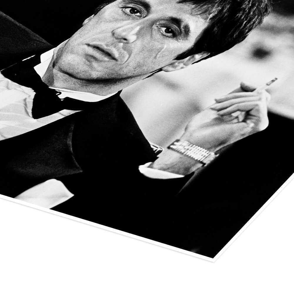 The King's Paranoia: An Iconic Vintage Scarface Movie Wall Art