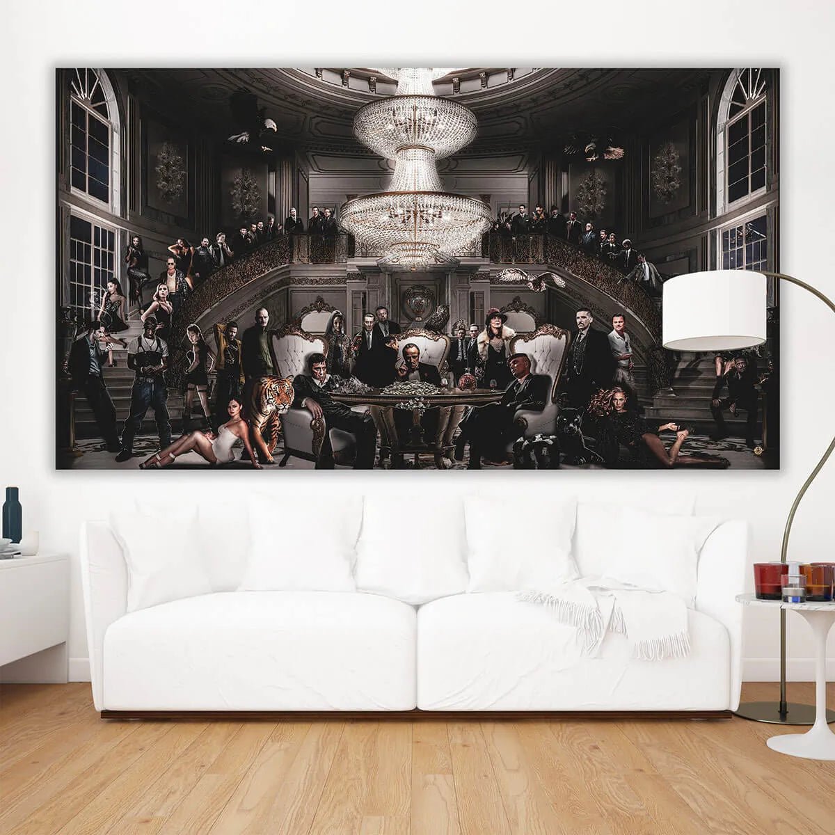 The Commission: An Epic Pop Art Gangster Movie Wall Art Collage