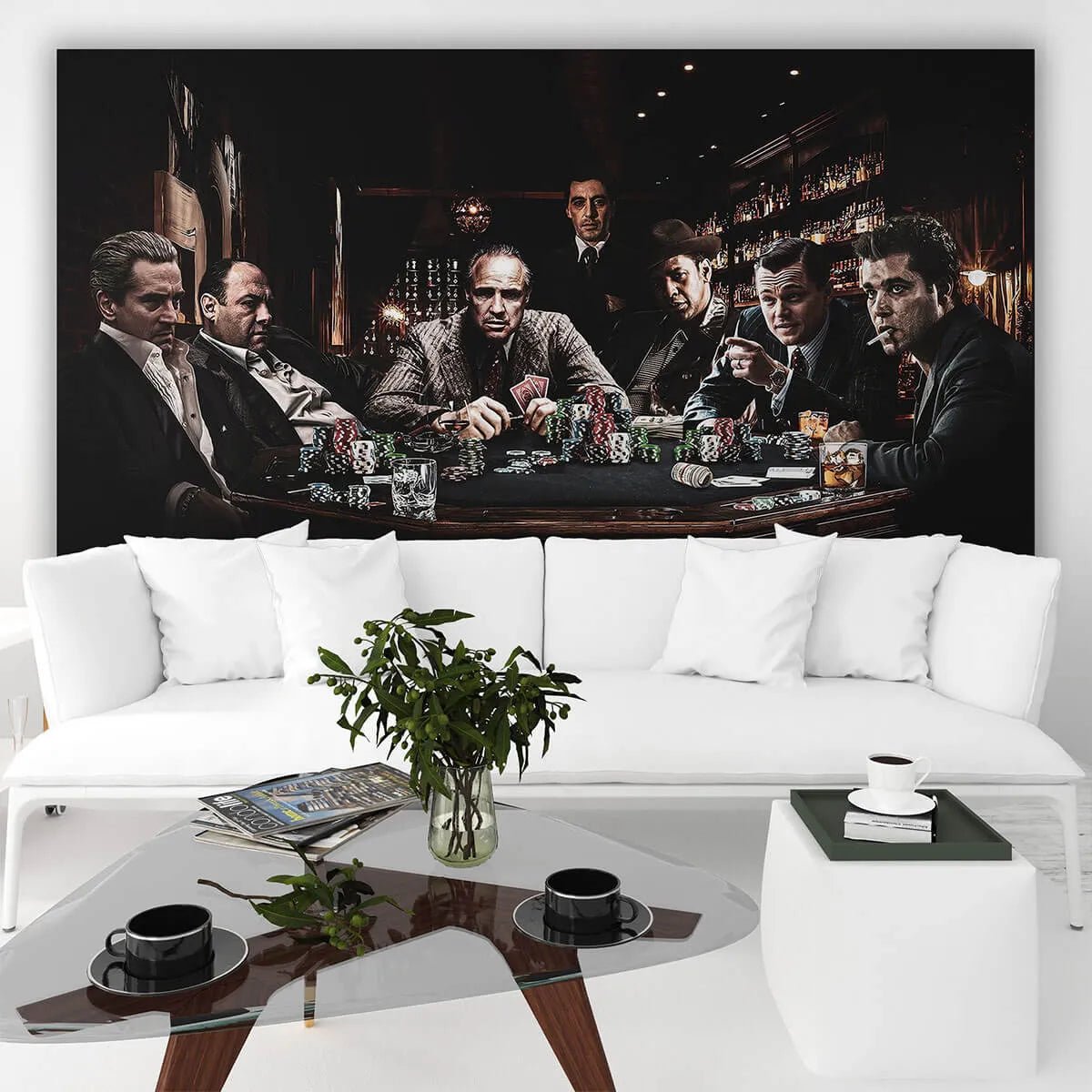 Aces &amp; Dons: A Legendary Pop Art Movie Wall Art Print