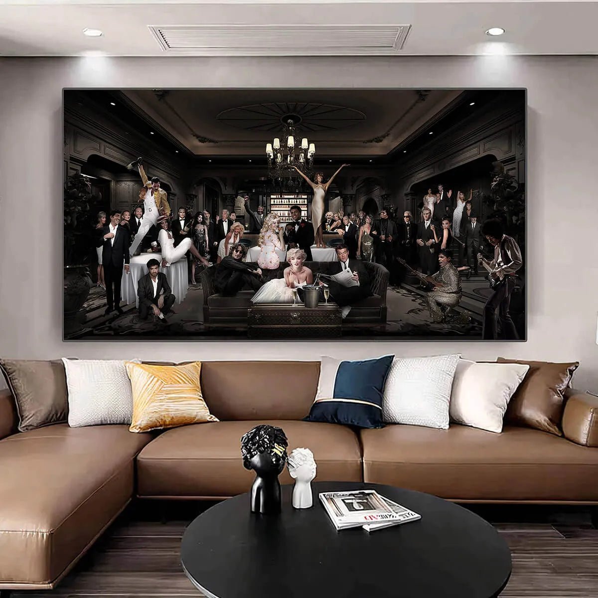 The Dreamer's Ball: A Legendary Vintage Pop Art Wall Art Collage