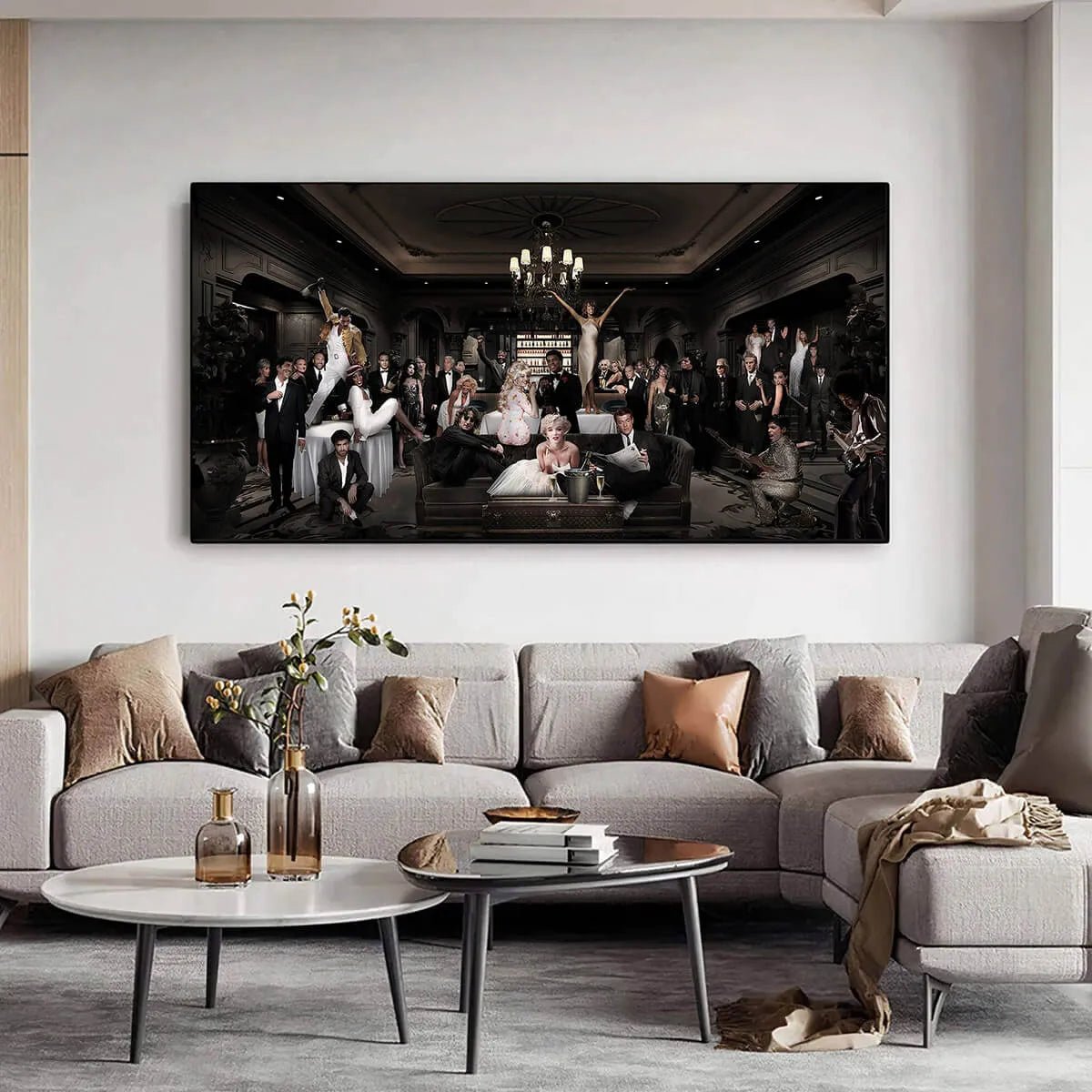 The Dreamer's Ball: A Legendary Vintage Pop Art Wall Art Collage