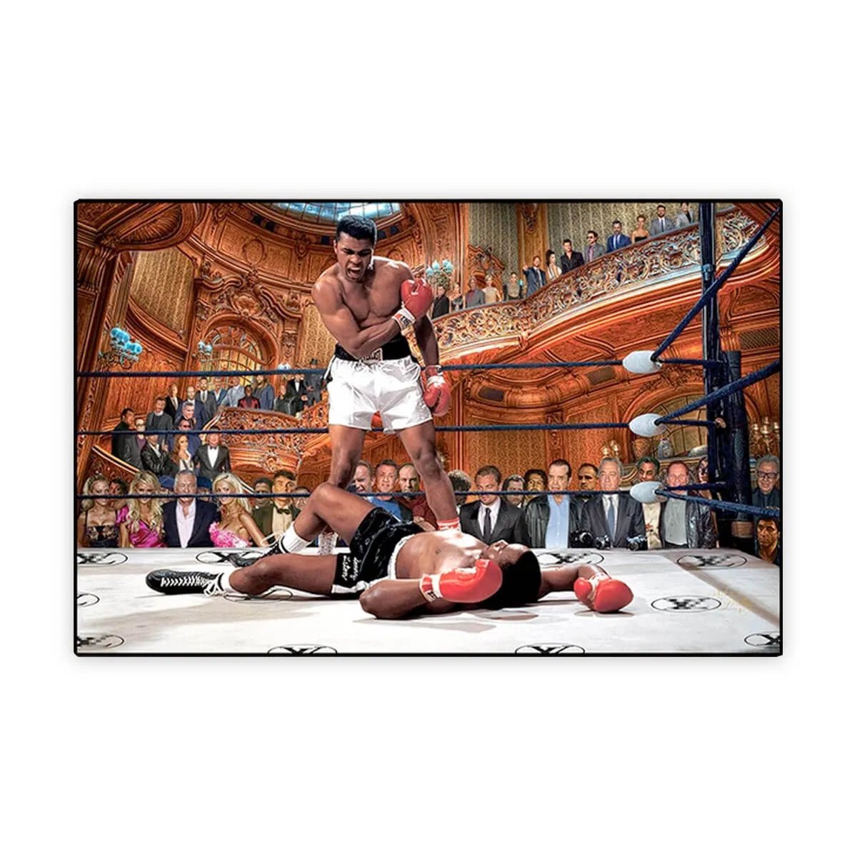 The Greatest Show: A Surreal Muhammad Ali Pop Art Sports Wall Art